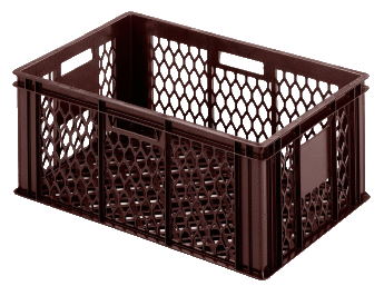 Copy of Copy of Copy of Bread crate H99, perforated sides/bottom
