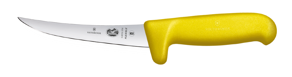 Boning knife curved blade Victorinox 12 cm yellow handle