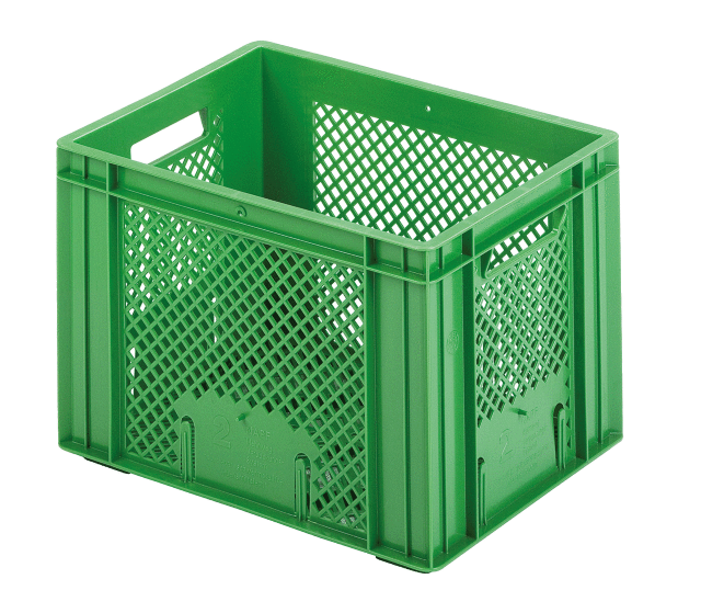 Vegetable box Euro standard 400 x 300 x 272 mm 