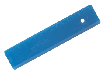 Metal and X-​ray detectable ruler 150 mm long