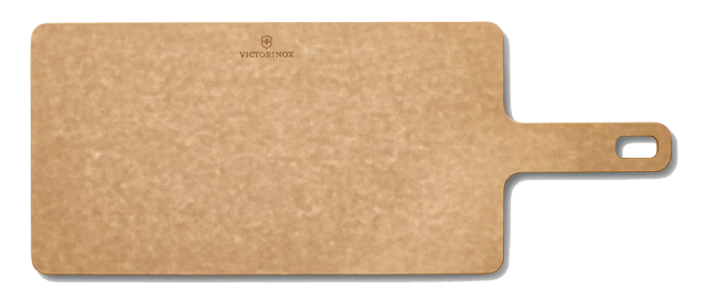 Victorinox cutting board made of paper composite in natural, with handle