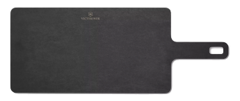 Victorinox cutting board made of paper composite in black, with handle