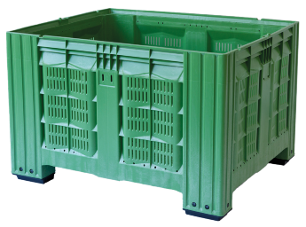 Large capacity container X 700l, open, green