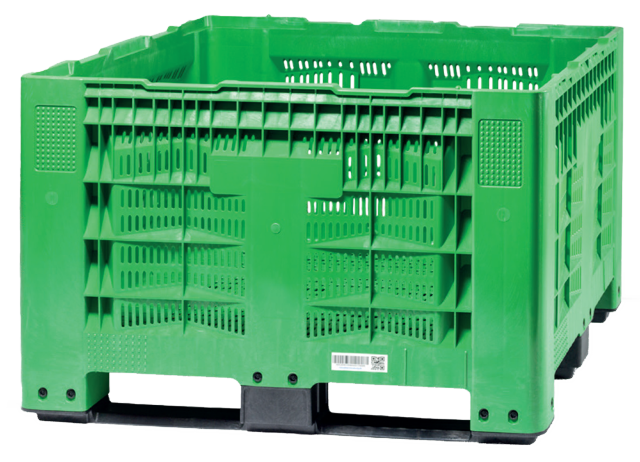 Large capacity container XMS 700l, open, green