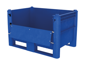 Dolav large container 500 l, with folding removal opening