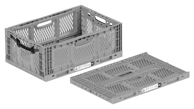 Clever-Fresh-Box advance Folding container 600 x 400 x 230 mm