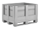 RUMPL HB3 Hygienic plastic pallet box 1200 x 1000 mm grey