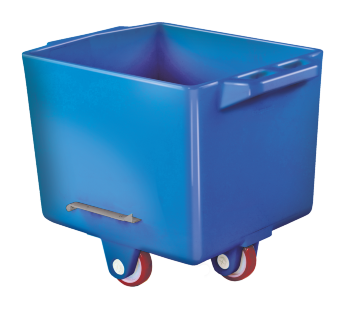 Kunststoff -​Kutterwagen 200 Liter, BLAU