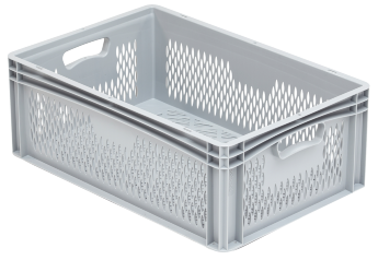 Euro container basicline BLO64H4, perforated sides/bottom Euro container basicline BLO64H4, perforated sides/bottom