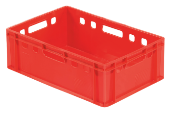 Fleischkiste E2 600 x 400 x 200 mm - ROT Fleischkiste E2 600 x 400 x 200 mm - ROT